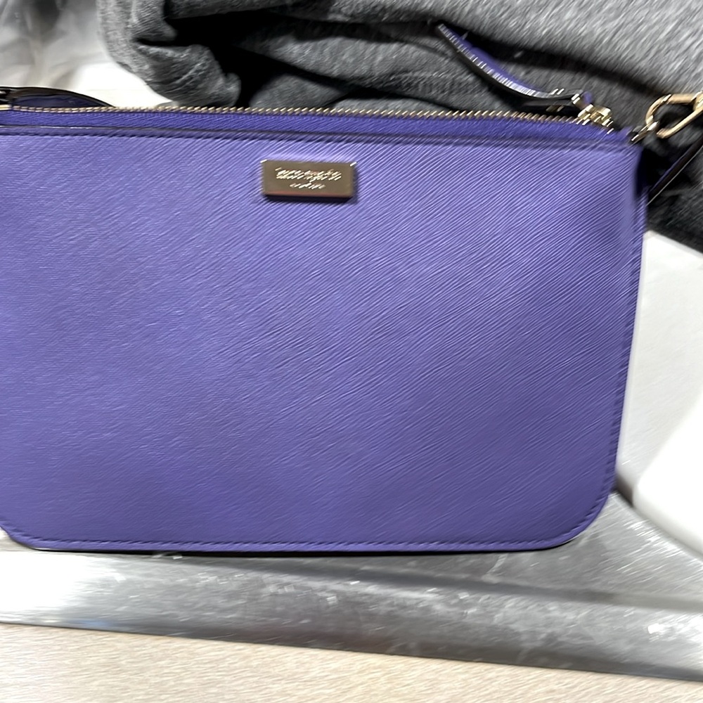 Kate Spade purple wristlet